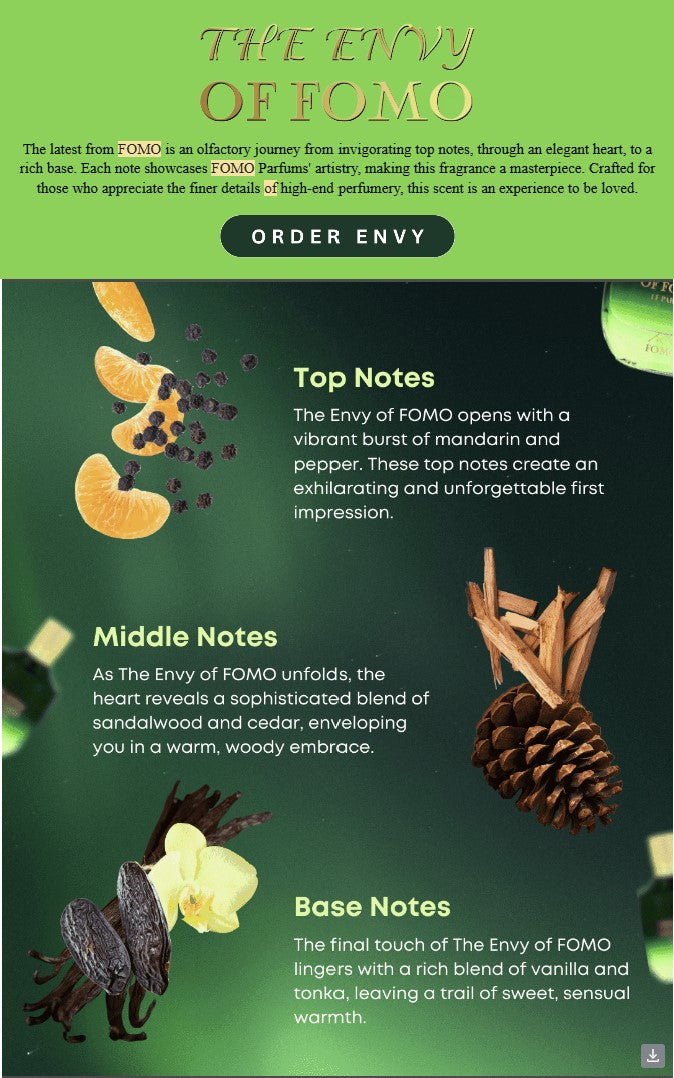 Fomo Parfums The Envy of Fomo